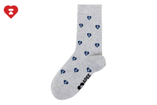 MONOGRAM INTARSIA ANKLE SOCKS