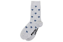 MONOGRAM INTARSIA ANKLE SOCKS