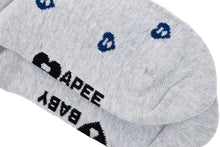 MONOGRAM INTARSIA ANKLE SOCKS