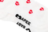 MONOGRAM INTARSIA ANKLE SOCKS