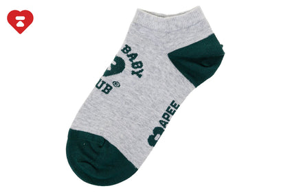 APEE LOGO INTARSIA ANKLE SOCKS