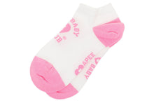 APEE LOGO INTARSIA ANKLE SOCKS