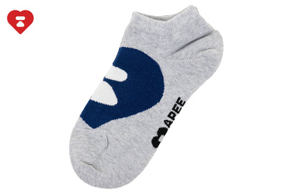 BIG HEART INTARSIA ANKLE SOCKS