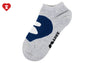 BIG HEART INTARSIA ANKLE SOCKS