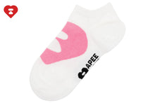 BIG HEART INTARSIA ANKLE SOCKS