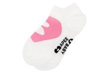 BIG HEART INTARSIA ANKLE SOCKS