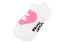 BIG HEART INTARSIA ANKLE SOCKS