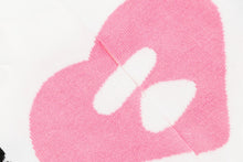 BIG HEART INTARSIA ANKLE SOCKS