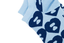 BIG HEART MONOGRAM INTARSIA ANKLE SOCKS