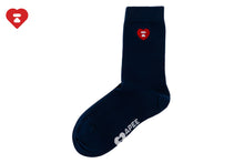 HEART EMBROIDERY BADGE SOCKS #2
