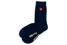 HEART EMBROIDERY BADGE SOCKS #2