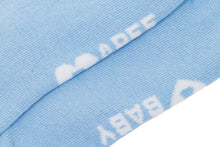 HEART EMBROIDERY BADGE SOCKS #2