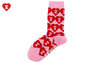 BIG HEART MONOGRAM INTARSIA SOCKS #2