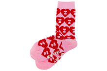 BIG HEART MONOGRAM INTARSIA SOCKS #2