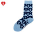 BIG HEART MONOGRAM INTARSIA SOCKS #2