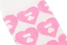 BIG HEART MONOGRAM INTARSIA SOCKS #2
