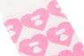BIG HEART MONOGRAM INTARSIA SOCKS #2