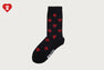 MONOGRAM INTARSIA SOCKS