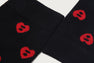 MONOGRAM INTARSIA SOCKS