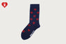 MONOGRAM INTARSIA SOCKS