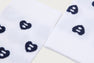 MONOGRAM INTARSIA SOCKS