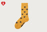 MONOGRAM INTARSIA SOCKS