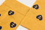 MONOGRAM INTARSIA SOCKS
