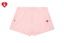 HEART BADGE SWEAT SHORTS