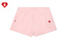 HEART BADGE SWEAT SHORTS