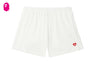 HEART BADGE POINTELLE SHORTS