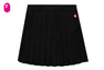 HEART BADGE PLEATED SKIRT SHORTS