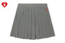 HEART BADGE PLEATED SKIRT SHORTS