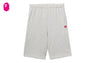 HEART BADGE SWEAT SHORTS