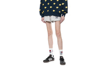 COLLEGE EMBROIDERY SWEAT SHORTS