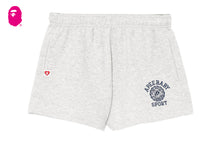 COLLEGE EMBROIDERY SWEAT SHORTS