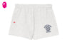 COLLEGE EMBROIDERY SWEAT SHORTS