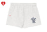COLLEGE EMBROIDERY SWEAT SHORTS