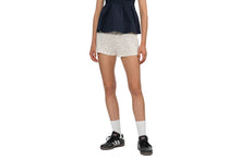 HEART BADGE FLORAL PRINT POINTELLE SHORTS