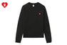 HEART BADGE SWEAT SHIRT