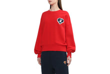 CAMO CHENILLE EMBROIDERY BADGE SWEAT SHIRT