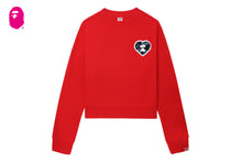 CAMO CHENILLE EMBROIDERY BADGE SWEAT SHIRT