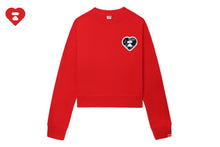 CAMO CHENILLE EMBROIDERY BADGE SWEAT SHIRT