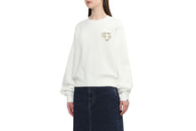 CAMO CHENILLE EMBROIDERY BADGE SWEAT SHIRT