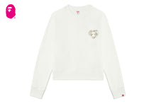 CAMO CHENILLE EMBROIDERY BADGE SWEAT SHIRT