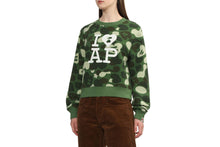 CAMO MONOGRAM PRINT SWEAT SHIRT