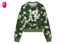 CAMO MONOGRAM PRINT SWEAT SHIRT