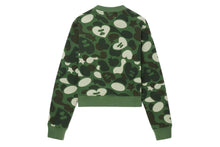 CAMO MONOGRAM PRINT SWEAT SHIRT
