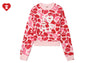 CAMO MONOGRAM PRINT SWEAT SHIRT