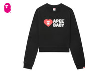 APEE BABY CROP SWEAT SHIRT