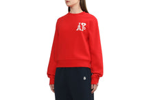 BIG HEART BACK PRINT CROP SWEAT SHIRT